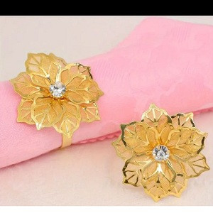 مسكات مناديل سفرة طقم من 6قطع