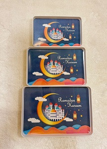 صواني رمضان 3 قطع ميلامين