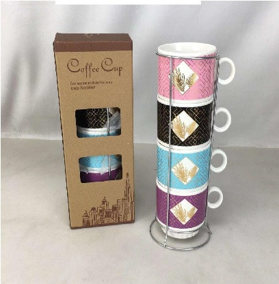 مغات شاي ملونة